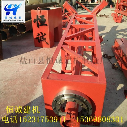 建筑機械混凝土手動布料機圓筒布料桿工程機械廠家價格