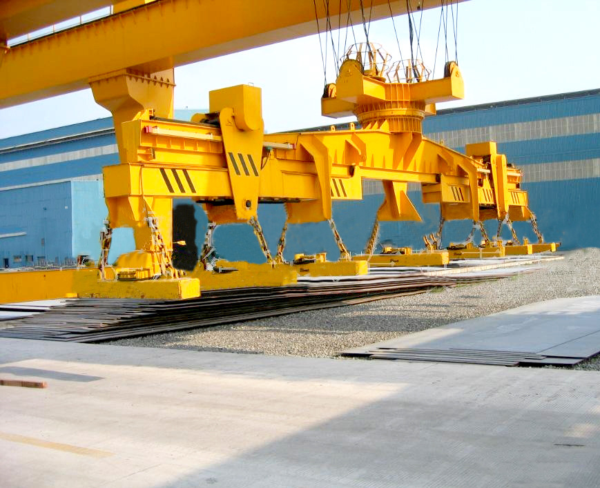 廠家直銷 建筑機械 下旋轉伸縮掛梁電磁橋式起重機 行車吊機 - 起重機